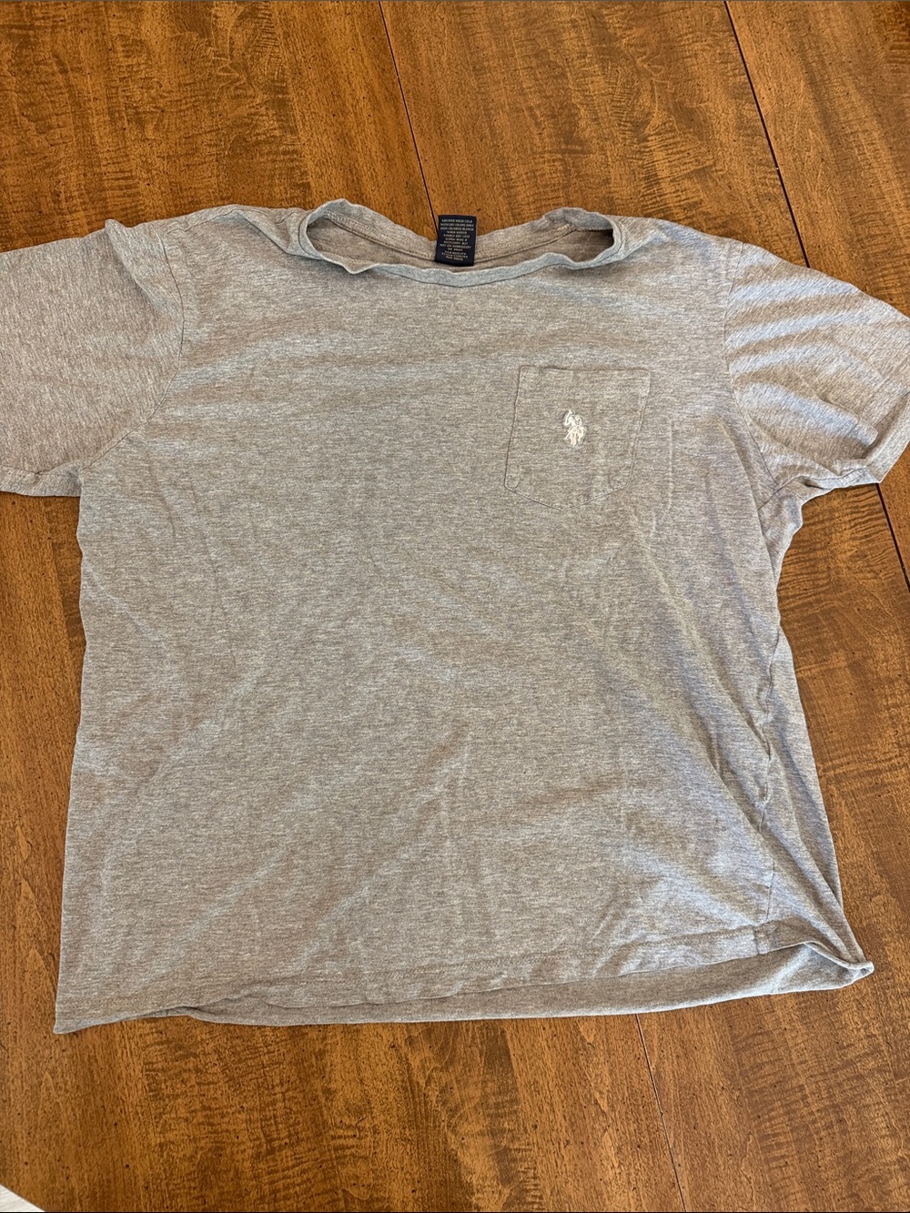 Polo by Ralph Lauren Gray Short Sleeve Pocket Tee